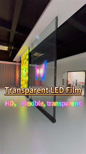 Ultra-Thin Flexible LED Transparent Film Screen