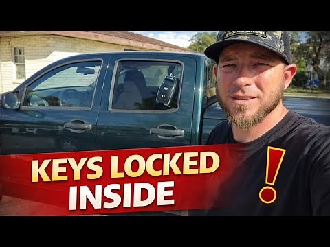 Chevy Colorado Keys Locked in Truck? How to Unlock It EASY!