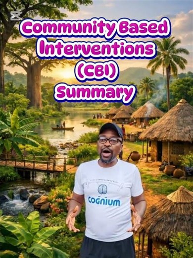 Community Based interventions summary. #mentalhealth #healthtips