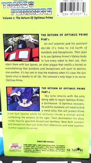 Transformers Volume 7 Return of Optimus Prime Overview | G1 1980s Cartoon #transformers #80scartoons