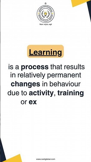 Instructional Design: Maturation Vs Learning #contentdevelopment #instructionaldesign #trainer