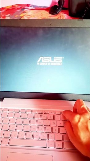 Asus vivobook laptop format procedure. #asus #laptop #boot #formation