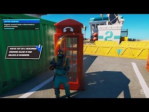 Fortnite - Disguise Yourself Inside A Phone Booth Location Guide