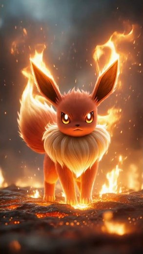 🔥 Eevee Evolves into Flareon