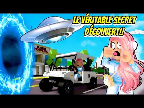 J’AI ENFIN DÉCOUVERT LE VÉRITABLE SECRET DE BROOKHAVEN? CRASH D'OVNI ET VOYAGE DANS LE TEMPS! ROBLOX