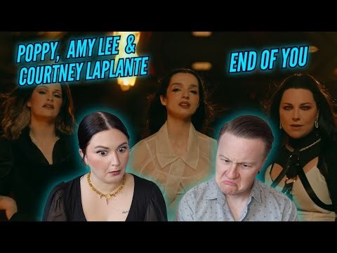 THE HOLY FEMALE TRIO!! Poppy, Amy Lee & Courtney LaPlante - "End of You" REACTION