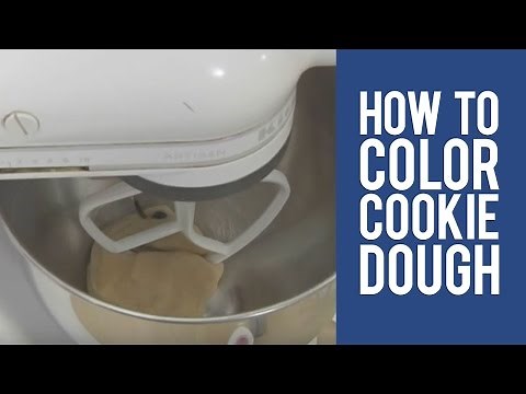How to Color Cookie Dough