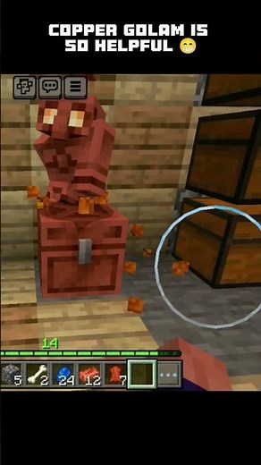 How To Create Copper Golem #minecraft