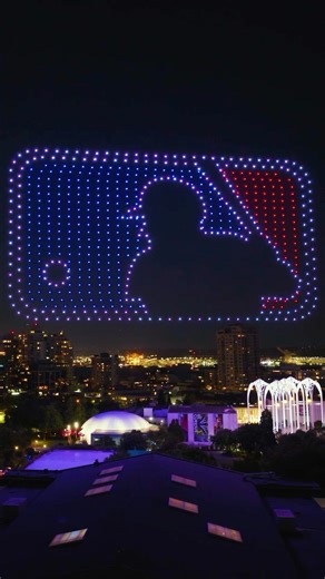 2.1K views · 303 reactions | BASEBALL IS BACK ⚾️ We are thrilled to support our teams post game entertainment with spectacular drone shows, all season long ️ #baseball #mlb #baseballisback #letsgo #dodgers #mariners #pirates #oaklandathletics #droneshow #drones #dronelightshow #lightshow #light #led #ledart #postgame #entertainment #fireworks #majorleaguebaseball #2024 | Sky Elements Drones | Facebook