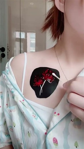 Cute Flower Tattoo Design Reveal 🌸