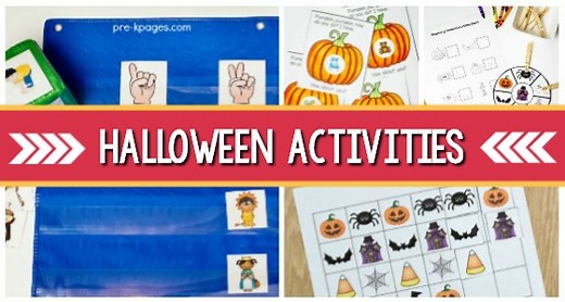 Halloween Theme | Pre-K | Preschool | Kindergarten