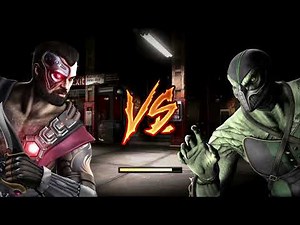 Mortal Kombat 9 gameplay - Kano walkthrough on Expert