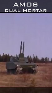 AMOS advance mortar system #militarytechnology #army #shorts-000 | Jane Carney