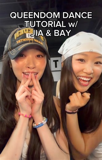 fiveALIVE on Instagram: "[Jia/Bay] QUEENDOM DANCE TUTORIAL #fiveALIVE #VA #debut #Queendom #dancechallenge #kpop #dancetutorial"