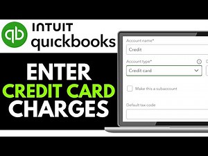 How to Record Credit Card Transactions in Quickbooks Online 2025 (QUICK GUIDE)