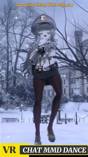 Snow Fairy Story Koto MiyuriW #mmd #vrchat #vrc #dance #mmd #mmdshorts #shorts #shortvideo #Jpop