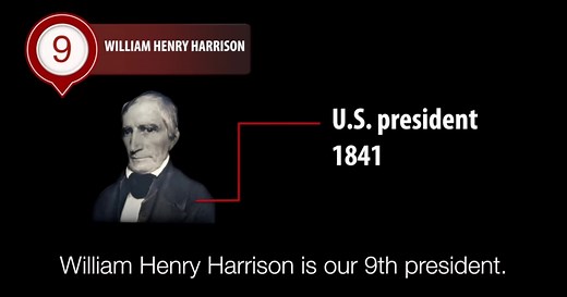 William Henry Harrison: Short-Lived