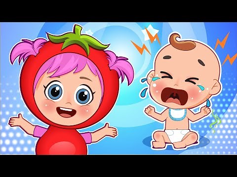 أغنية البيبي جنني والبندورة 😋 + مجموعة اغاني اطفال عالم فلافي