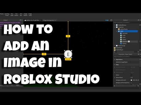 How to Add Image in Roblox Studio