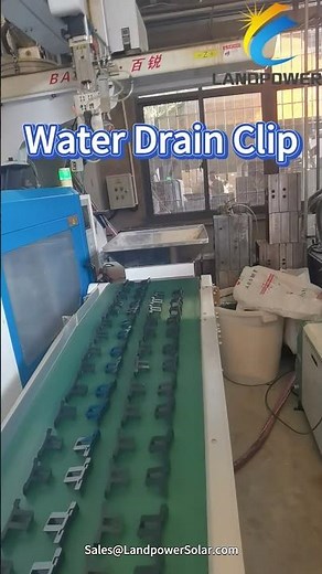solar panel water drain clip manufacturing