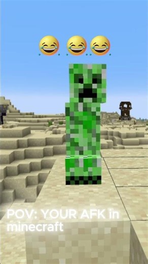 POV: Your AFK in MINECRAFT... #minecraft #animation #minecraftshorts #minecraftanimation