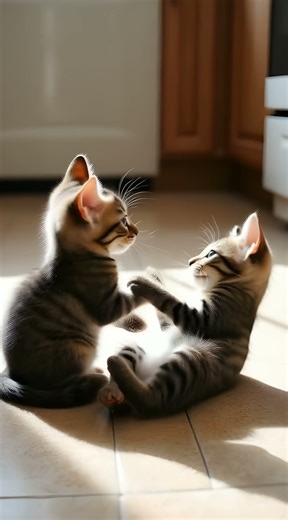 Playful Kittens Boxing! 🐾💥
