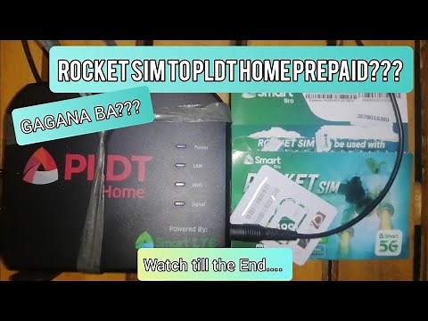 How to insert SMART ROCKET SIM TO PLDT HOME PREPAID WIFI