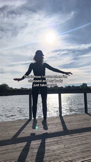 Small, rhythmic movements help shift the body out of stress and into regulation. ##somaticmovement