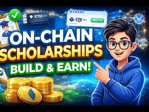 Build an On-Chain Scholarship DApp on Conflux | Full Smart Contract + Frontend