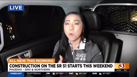 SR 51 pavement project to bring months of closures, delays in Phoenix