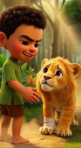 একদিন ছোট্ট ছেলে আরিফ জঙ্গলের পাশে ঘুরতে গিয়েছিল