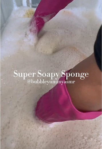 Super Soapy Sponge ASMR Experience