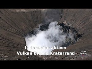 MOUNT BROMO Tour zum Vulkan Bromo-Tengger-Semeru National Park Indonesia aktiver Vulkan Bromo Krater