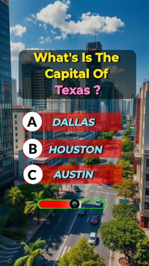 Capital of TEXAS 🇺🇸 #quiztime #gkquiz #quiz #trivia #gk #sciencequiz #triviaquiz #mcqquiz #usa #capital #capitalquiz #usacapital | SciQuiz World