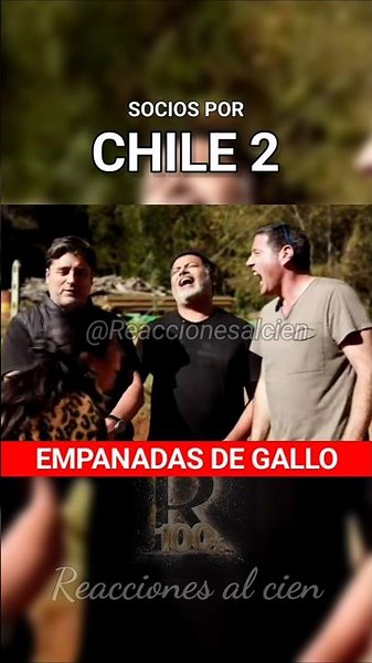 Socios por Chile 2/Empanadas de gallo #humor #humorchileno #chile #viral #reaccionesalcien