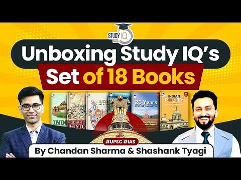 Best Books for UPSC IAS Preparation | Study IQ’s Set of 18 Books