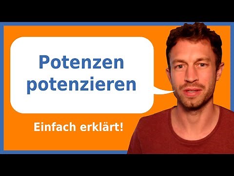 Potenzieren von Potenzen | Exponenten multiplizieren | Potenzgesetze (einfach erklärt) | Herr Locher