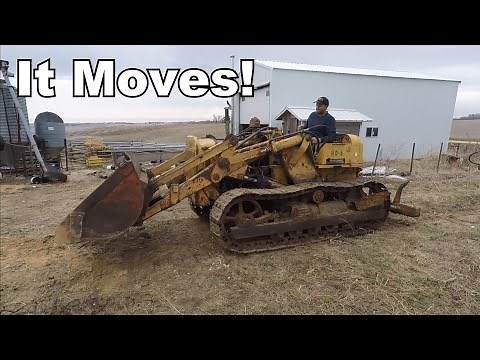 Allis Chalmers HD-5 First Moves in 17 Years