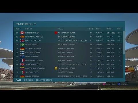 F1 2012 🇬🇧 (PS3 Essentials) | Career Mode | Season 1 | Round 3 | Chinese Grand Prix
