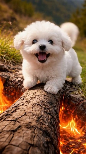 cuteness overload ❤️ dog#17 #bichonfrise