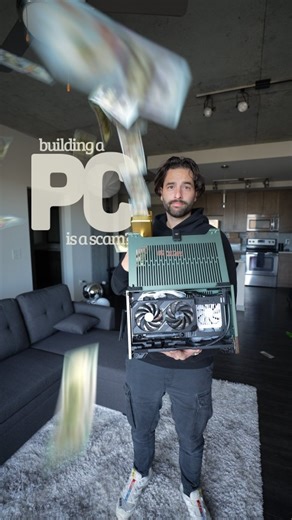 Spencer Ryan on Instagram: "the PC building scam of 2025 🤔"