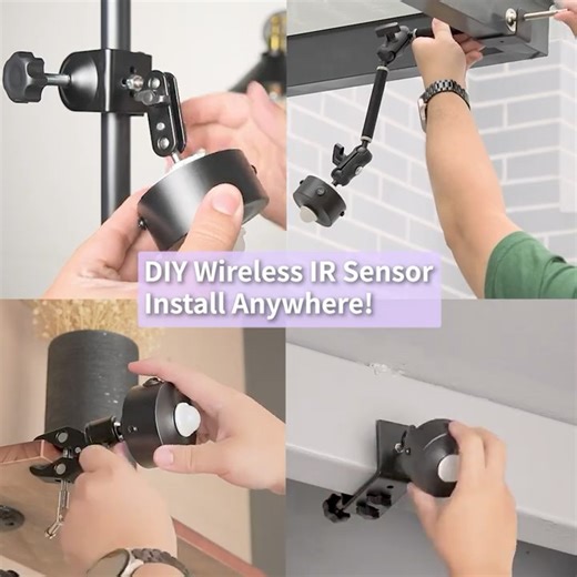 Easy DIY Rechargeable Wall Light (No Wiring!) 🛠️ #diy #walllights #motionsensor