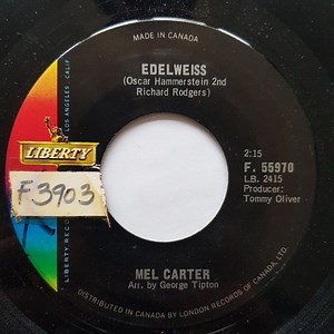 Mel Carter - Edelweiss / For Once In My Life