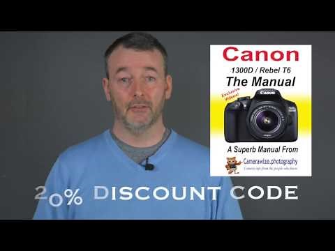 Canon EOS 1300D : Rebel T6 DSLR camera video review and manual - youtube