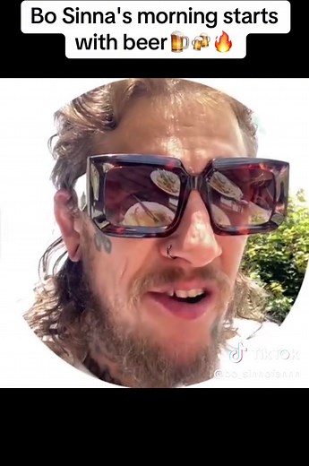 Bo Sinn Morning Vibes with Beer