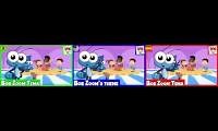 Mix of 3 videos from youtube : Bob Zoom BR VS EN VS SP