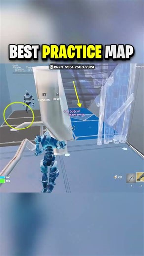 I found the BEST PRACTICE Map in 2026 😈 #fortnite #fortniteclips