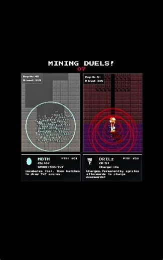 Moth vs Drilz | Mining duels!
