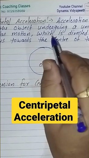 Centripetal Acceleration