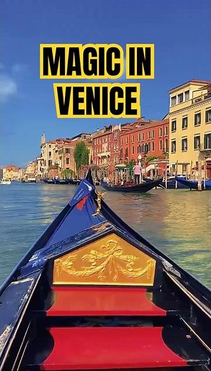 Venice 🇮🇹✨ The Magic of Italy